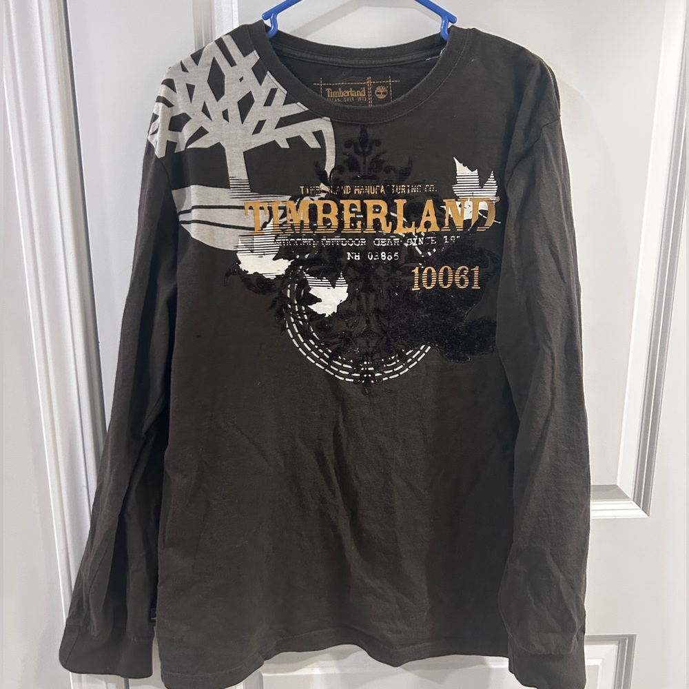 Vintage Timberland LS tee